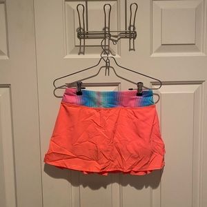 Bright Orange Ivivva (Lululemon) Skirt
